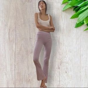 Urban Outfitters Out From Under Nikki Flare Pants Lavender Small